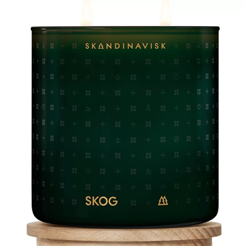 Skandinavisk Velas Perfumadas^Vela Perfumada Dos Mechas Skog (Pino, Pinas, Savia De Abedul)