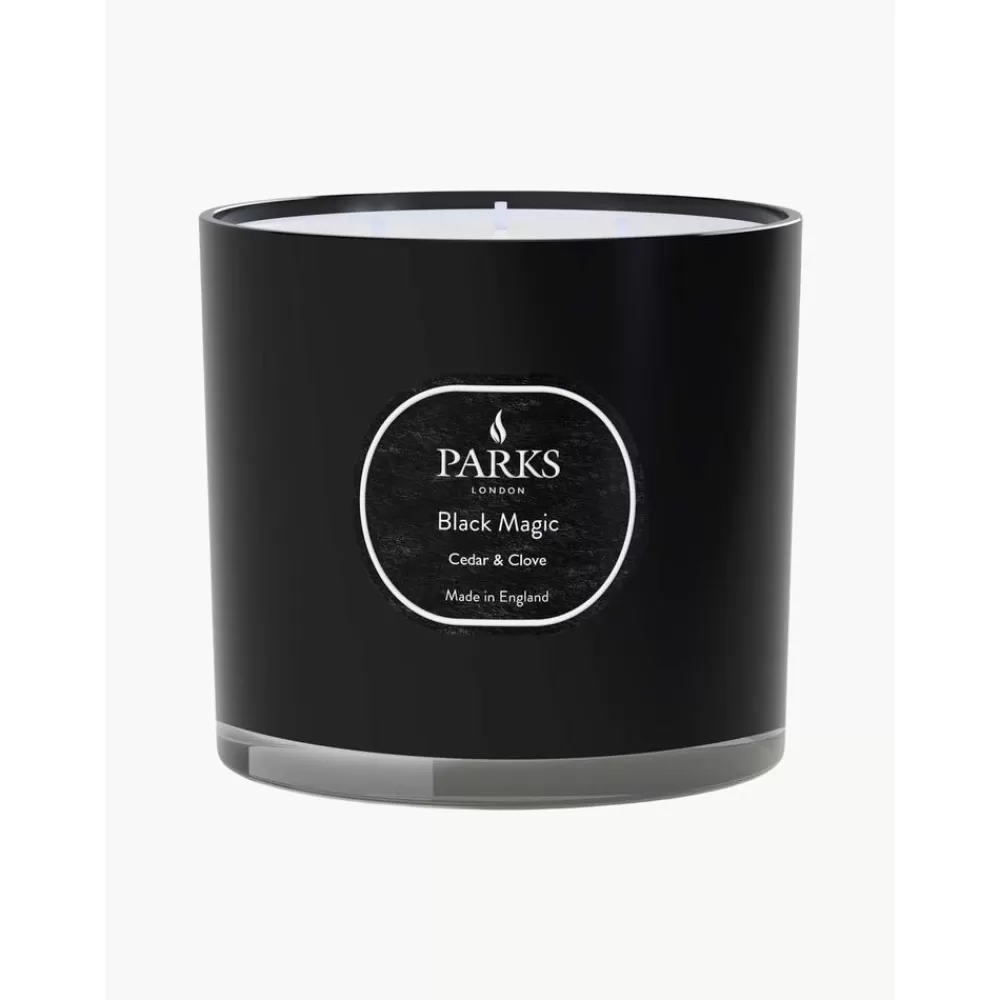 Parks London Velas Perfumadas^Vela Perfumada Tres Mechas Black Magic (Cedro, Vetiver Y Pachuli)