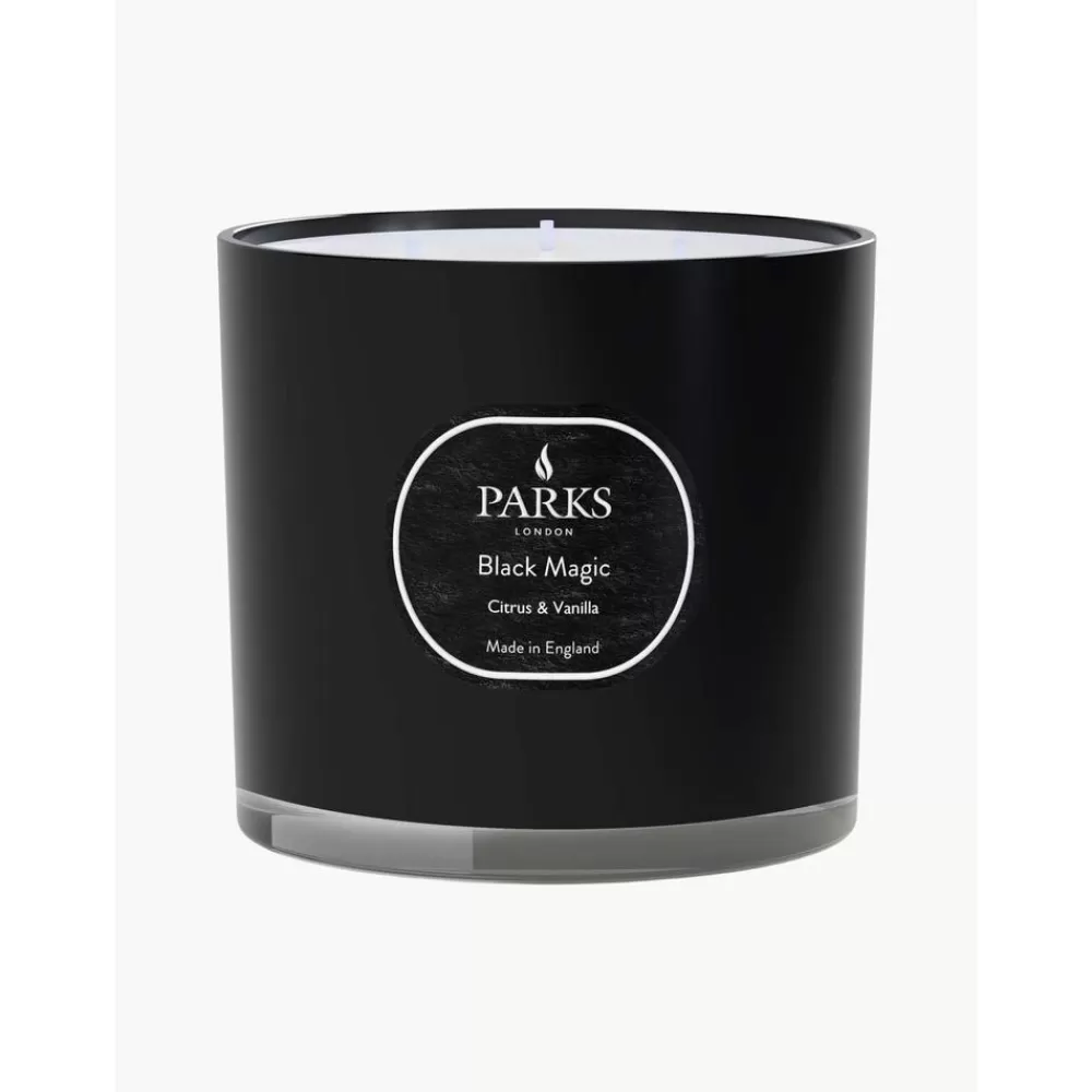 Parks London Velas Perfumadas^Vela Perfumada Tres Mechas Black Magic (Citricos Y Vainilla)