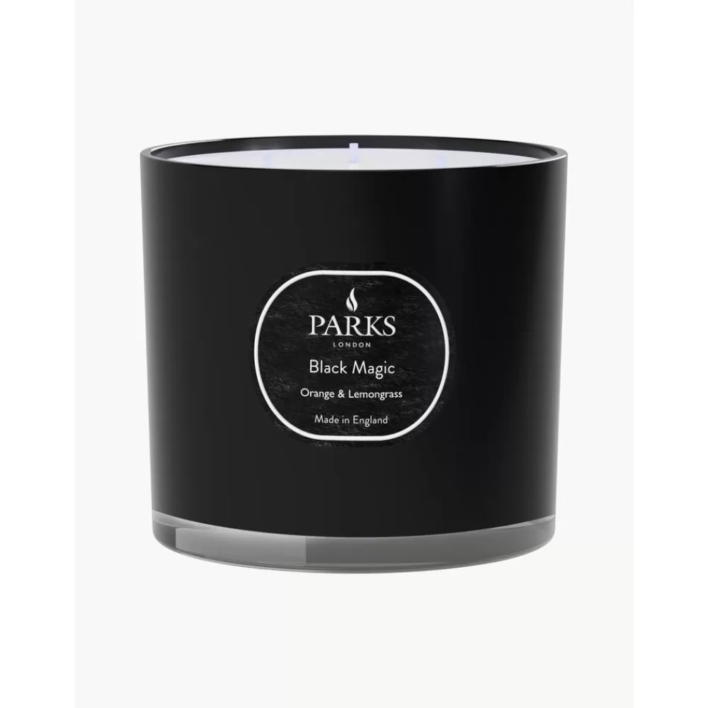 Parks London Velas Perfumadas^Vela Perfumada Tres Mechas Black Magic (Naranja Lavanda, Geranio, Limoncillo)