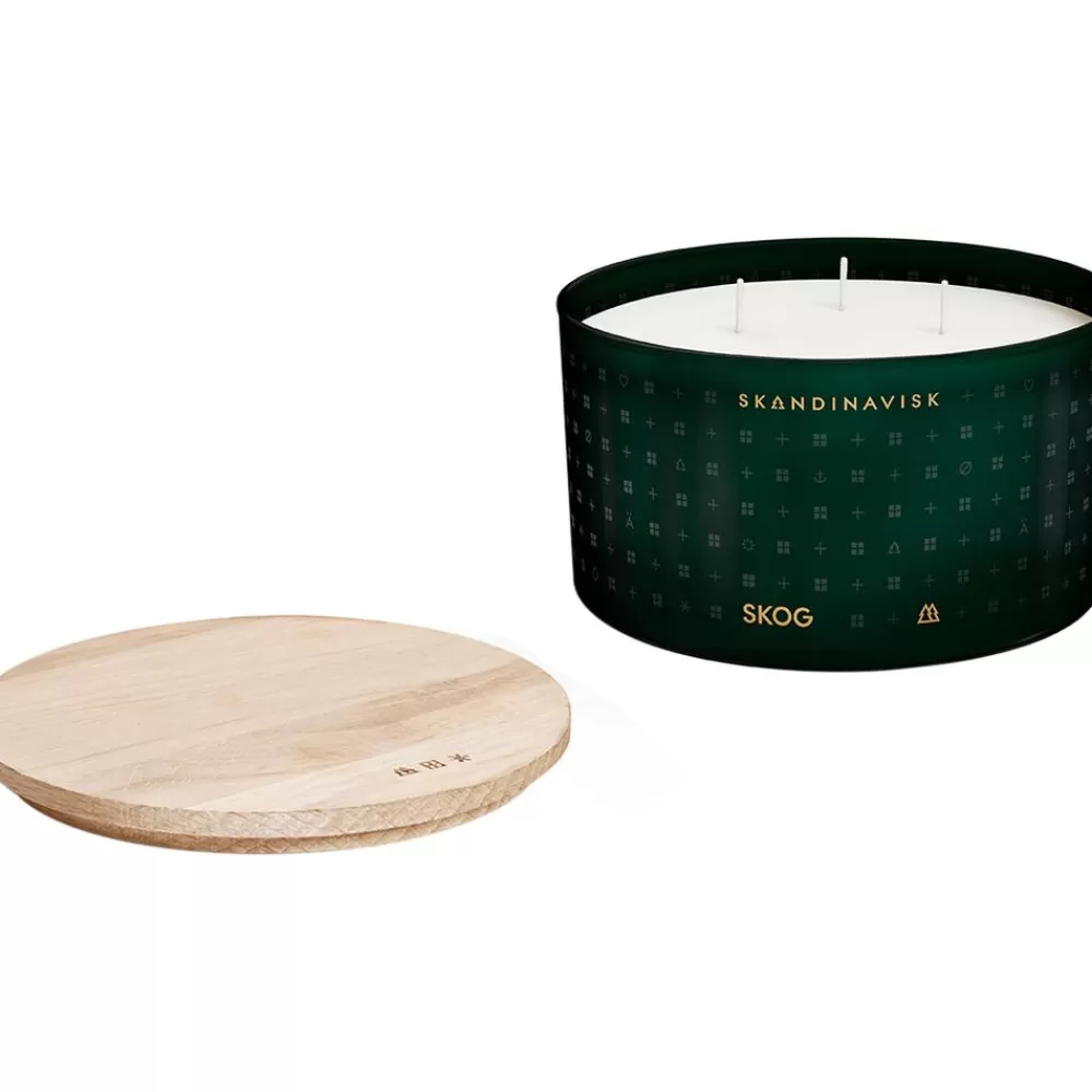 Skandinavisk Velas Perfumadas^Vela Perfumada Tres Mechas Skog (Pino, Pinas, Savia De Abedul)