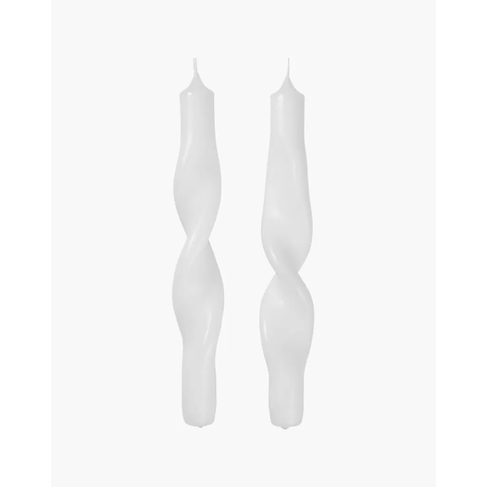 Broste Copenhagen Velas Decorativas^Velas Conicas Twist, 2 Uds.